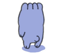 four ears rabbit sticker #1327533