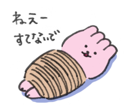 four ears rabbit sticker #1327535