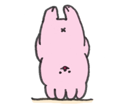 four ears rabbit sticker #1327543