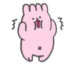 four ears rabbit sticker #1327544