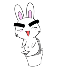EB (Eyebrows Bunny) sticker #1327556