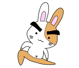 EB (Eyebrows Bunny) sticker #1327561