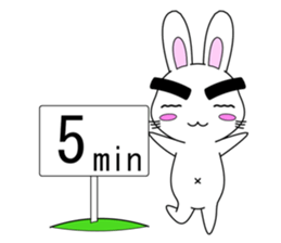 EB (Eyebrows Bunny) sticker #1327580