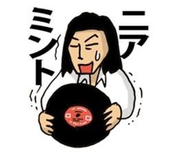 Analogue records listener life sticker #1327705