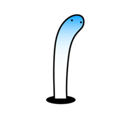 Mr. Spotted garden eel sticker #1327779