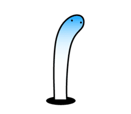 Mr. Spotted garden eel sticker #1327779