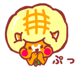 Sweet roll dog sticker #1328056