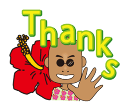 dark glasses man sticker #1328469