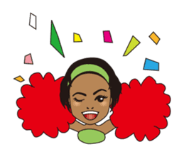 dark glasses man sticker #1328484