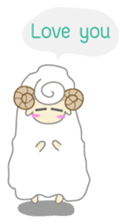 Puipui Sheep sticker #1328749