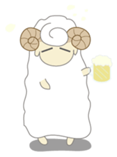 Puipui Sheep sticker #1328761