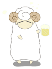 Puipui Sheep sticker #1328761