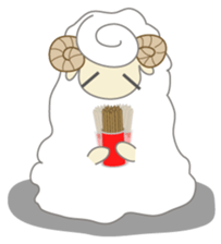 Puipui Sheep sticker #1328774