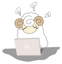 Puipui Sheep sticker #1328776