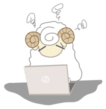 Puipui Sheep sticker #1328776