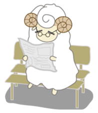 Puipui Sheep sticker #1328779