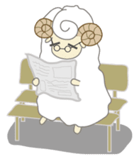 Puipui Sheep sticker #1328779