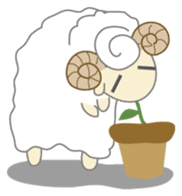 Puipui Sheep sticker #1328783