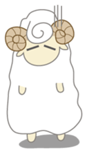Puipui Sheep sticker #1328785