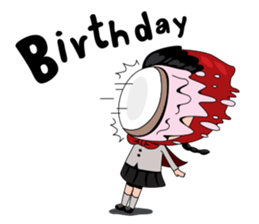 Little girl in Riding Hood sticker #1330131