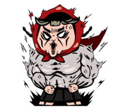 Little girl in Riding Hood sticker #1330138