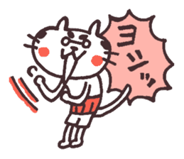 Oyaji Cat sticker #1330590