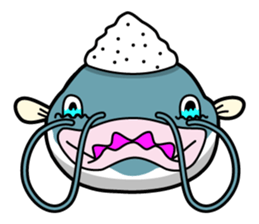 Salty catfish "Bami-chan" sticker #1330626