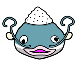 Salty catfish "Bami-chan" sticker #1330633