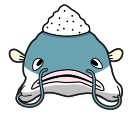 Salty catfish "Bami-chan" sticker #1330636