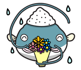 Salty catfish "Bami-chan" sticker #1330637