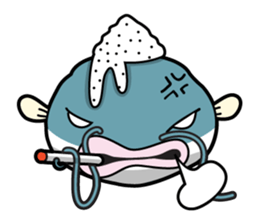 Salty catfish "Bami-chan" sticker #1330639