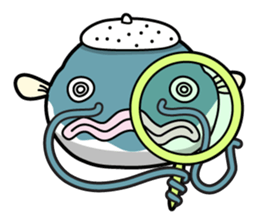Salty catfish "Bami-chan" sticker #1330640