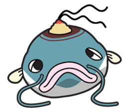 Salty catfish "Bami-chan" sticker #1330641
