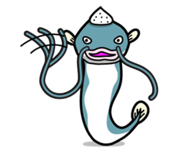 Salty catfish "Bami-chan" sticker #1330645