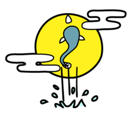 Salty catfish "Bami-chan" sticker #1330656