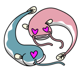 Salty catfish "Bami-chan" sticker #1330659