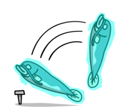 Salty catfish "Bami-chan" sticker #1330661