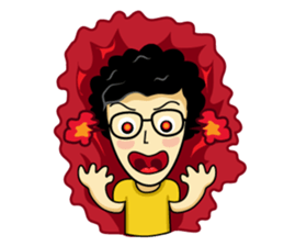 Mr. Nerd sticker #1330908