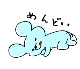 The one day of a mouse. sticker #1331389