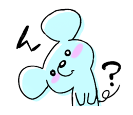 The one day of a mouse. sticker #1331399