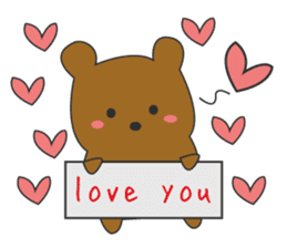 the bear ver brown bear sticker #1331869