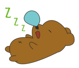 the bear ver brown bear sticker #1331875