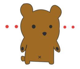 the bear ver brown bear sticker #1331905