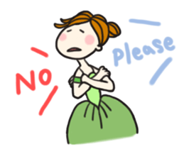 pretty ballerina sticker #1332120