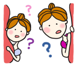 pretty ballerina sticker #1332127