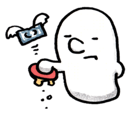 Soft ghost sticker #1332263