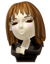 3D businesswoman sticker sticker #1332466