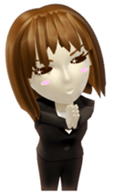 3D businesswoman sticker sticker #1332478