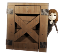 3D businesswoman sticker sticker #1332505