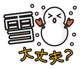 SAFETY CONFIRMATION STICKER sticker #1332670